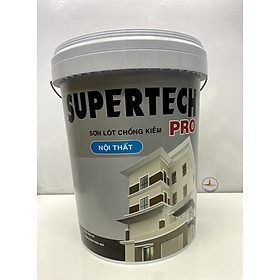 Sơn lót chống kiềm nội thất Toa Supertech Pro _18L