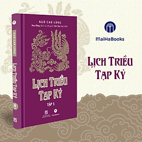 Ảnh bìa Lịch Triều Tạp Kỷ tập 1