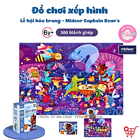 Bộ tranh xếp hình, ghép hình Mideer 500 mảnh - Lễ hội hóa trang (Puzzle)