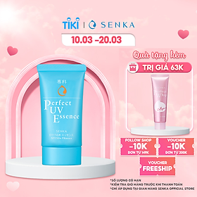 Kem chống nắng dạng tinh chất Senka Perfect UV Essence 50g