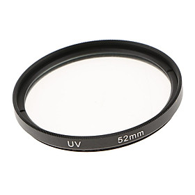 52mm UV Filter - Ultra Slim Multi Coated Ultraviolet Protection Lens Filter for Canon Nikon Sony DSLR Lens