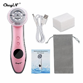 Máy mát xa da mặt photon CkeyiN 6 trong 1 giúp trẻ hóa làn da đa năng