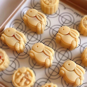 Mua khuôn lò xo trung thu 1 mặt thỏ chạy 50g