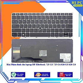 Bàn Phím dành cho laptop HP Elitebook 725 G3 725 G4 820 G3 820 G4 - Hàng Nhập Khẩu