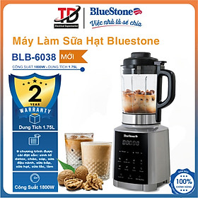 Mua Máy Làm Sữa Hạt BlueStone BLB-6038  Mâm Nhiệt Chống Dính Ceramic  1800W -1 75Lit  Hàng Chính Hãng