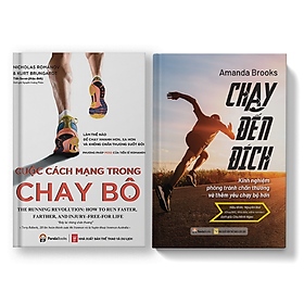 Sách PANDABOOKS combo 2 cuốn Chạy đến đích +Cuộc cách mạng trong chạy bộ