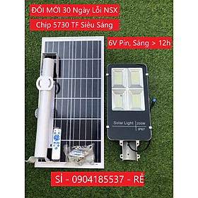 Đèn Đường Năng Lượng Bàn Chải LV Nhôm Đúc Siêu Sáng - CS 100W 200W 300W 400W - 300W