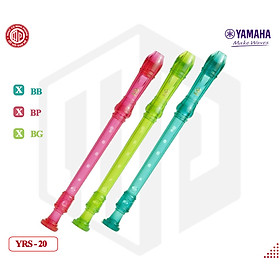 Mua Sáo màu Recorder Rainbow - Yamaha YRS-20B (YRS 20B) - Nhựa ABS  Dòng Soprano  Hệ thống Baroque  Dạng thẳng  Tone C (Đô) - Hàng chính hãng