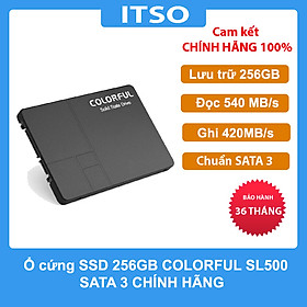 Mua Ổ cứng SSD Colorful 256GB SL500 SATA 3 - Hàng chính hãng