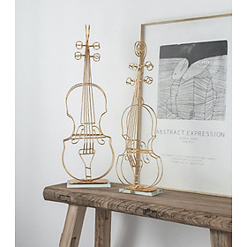 Đàn violin trang trí tân cổ điển phong cách Bắc Âu DECOR-01