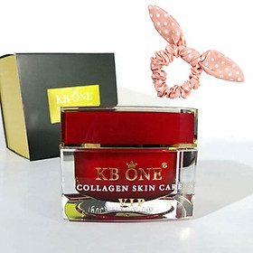 Kem Dưỡng Trắng Da Ngừa Nám Đồi Mồi Cao Cấp KB One (VIP đỏ) 50g - Tặng Kèm Cột Tóc Nữ Tính Ngẫu Nhiên