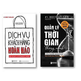 Bộ 2 Cuốn sách ; Dịch Vụ Khách Hàng Hoàn Hảo: Be your customer’s hero - Quản lý thời gian thông minh của người thành đạt: Bí quyết thành công của triệu phú Anh t