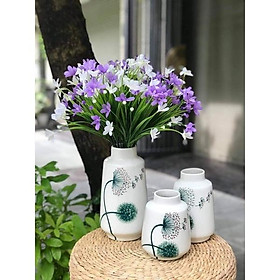 Mua Bộ 3 lọ cắm hoa gốm Bát Tràng decor