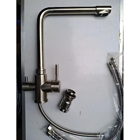 Mua Vòi rửa bát 3 đường nước inox 304 Nova