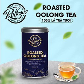 Trà Ô Long Rang ROFFESCO ROASTED OOLONG TEA Vị Trà Ngọt Ngào Đậm Đà Lon 150g