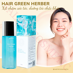 Xịt Kích Mọc Tóc Thảo Dược HAIR GREEN HERBER 120 ml, Phục Hồi Tóc Rụng, Dưỡng Tóc Suôn Mượt, Ngăn Ngừa Gãy Rụng, Làm Chắc Khoẻ Chân Tóc