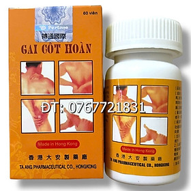 Mua Viên uống Gai cốt hoàn - Hộp 60 viên - Xuất xứ Hồng Kong - Mã số 1430