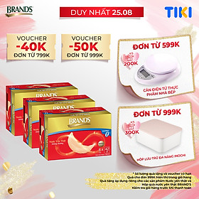 Combo 3 Nước yến thật BRAND'S Không Đường