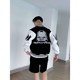 Áo khoác dù nam nữ kiểu bomber