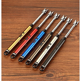 Cây mồi bếp ga sạc điện usb thay thế bật lửa chống gió an toàn bằng phóng tia plasma