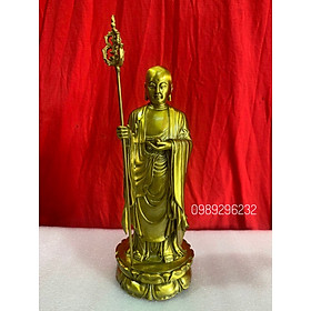 Mua Tượng Địa Tạng vương bồ tát đứng bằng đồng vàng