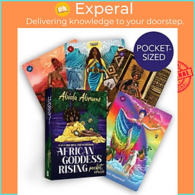 Sách - African Goddess Rising Pocket Oracle - A 44-Card Deck and Guidebook by Destiney Powell (UK edition, paperback)