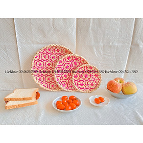 Mua Mẹt tre hoa thị ️15/20/25cm ️(Set 3c) hàng thủ công bền đẹp   đựng món ăn  decor nhà cửa  chụp ảnh