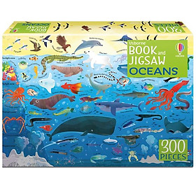 Usborne Book And Jigsaw Oceans