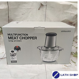 Mua Máy Xay Thịt Cao Cấp Lock&Lock Meat Chopper EJM186SLV Công Suất 400w- 2 4L - Hàng Chính Hãng