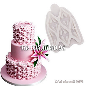 Mua Khuôn silicon làm rau câu  viền bánh  fondant viền kiểu Châu Âu - Mã số 1528