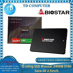 Mua Ổ cứng SSD Biostar 240GB S160 Sata III 2.5inch - Hàng chính hãng DigiWorld phân phối