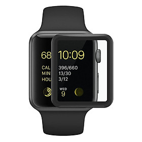 Miếng Dán Cường Lực Glass 3D 9H Full Màn Hình Cho Apple Watch - Hàng chính hãng