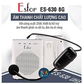 Máy trợ giảng Không dây ESFOR ES-630 8G Hàn Quốc - HÀNG CHÍNH HÃNG