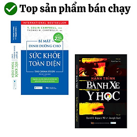 Combo 2 cuốn Bí mật dinh dưỡng (TB) + Hành trình bánh xe y học