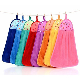 Mua KHĂN LAU TAY NHÀ BẾP  KHĂN COTTO THẤM HÚT TỐT CÓ KHOEN TREO. HÀNG LOẠI 1 SIZE LỚN 25x40