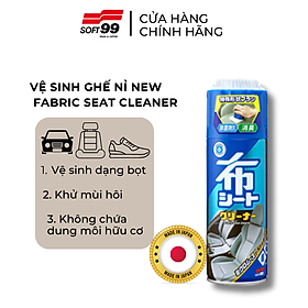 Vệ Sinh Ghế Nỉ New Fabric Seat Cleaner Soft99 VC-ADR-09 (400ml)