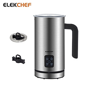 Mua Máy tạo bọt sữa chuyên nghiệp 4 trong 1 Elekchef MF500 có 4 Chức năng cài sẵn - HÀNG NHẬP KHẨU