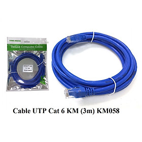 Dây cáp mạng LAN bấm sẵn 2 đầu Cat6 UTP Kingmaster - Hàng chính hãng