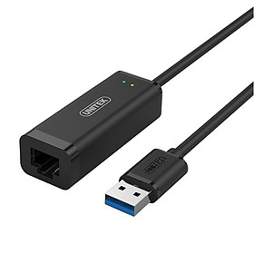 Cáp chuyển đổi USB 2.0 to LAN/RJ45/Ethernet Unitek Y-1468BK - Hàng chính hãng