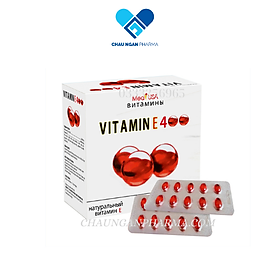 Vitamin E 400 đỏ giúp làm đẹp da, sáng da, chống oxy hóa