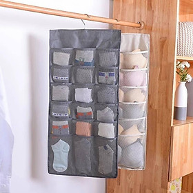 Mua Túi treo đồ lót đa năng hai mặt 30 Ô tiện dụng Treo quần áo lót hoặc các đồ vật trong gia đình