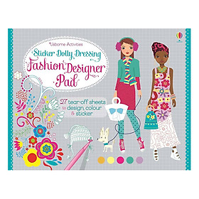 Usborne Sticker Dolly Dressing Fashion Designer Pad
