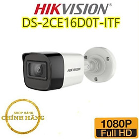 Mua Camera HD-TVI 4 in 1 hồng ngoại 2.0 Megapixel HIKVISION DS-2CE16D0T-ITF - HÀNG CHÍNH HÃNG