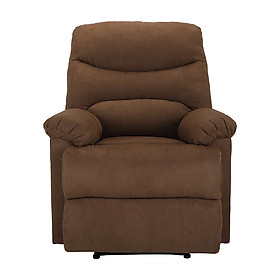 Mua Ghế sofa đơn thư giãn RILEY khung gỗ  đệm bọc vải cao cấp màu nâu | Index Living Mall -  Phân phối độc quyền tại Việt Nam