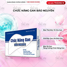 Thực phẩm bảo vệ sức khỏe Viên uống Chức năng gan Bảo Nguyên
