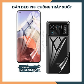 Dán dẻo PPF Mi 11 Ultra bảo vệ toàn diện