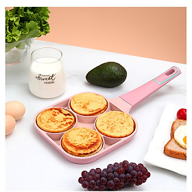 Mua Chảo 4 lỗ làm bánh chiên trứng 4 lỗ không dính
