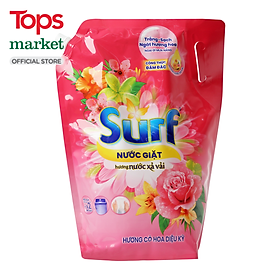 Nước Giặt Surf Hương Hoa Cỏ Diệu Kỳ Túi 3.3KG