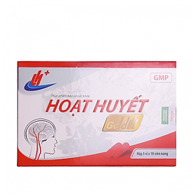 Viên Uống Tuần Hoàn Máu Não Hoạt Huyết Gold LH (H/3VỈ)