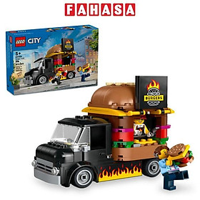 Đồ Chơi Lắp Ráp Xe Tải Burger Lưu Động - Burger Van - Lego City 60404 (194 Mảnh Ghép)